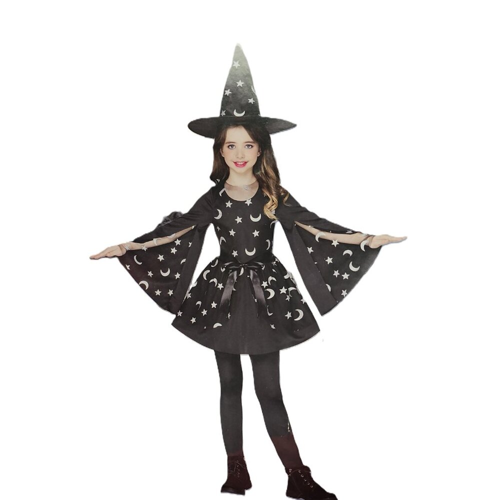 Cute Witch Costume Girls Dress Up Costume, NWT